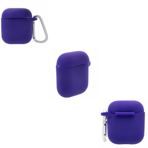 Чехол для AirPods 1/2 Blueo with carbine Purple Чехол для AirPods 1/2 Blueo with carbine Purple
